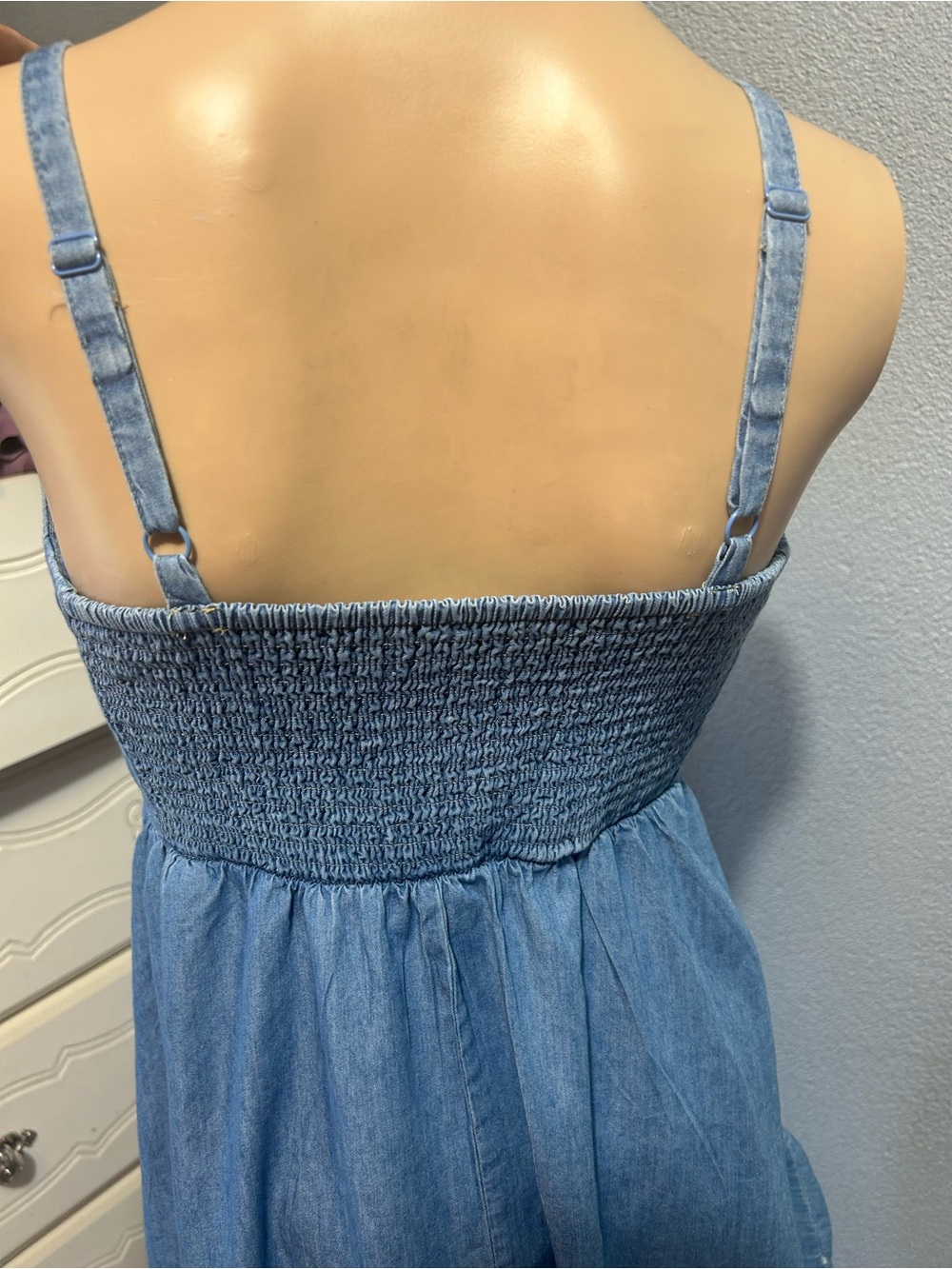 NWOT Old navy fit and flare cami dress size small petite - Picture 8 of 11